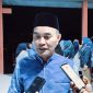 Ketua DPD Partai Nasdem Halmahera Barat, Djufri Muhamad saat di wawancarai oleh awak media (Foto: OpsiNews).