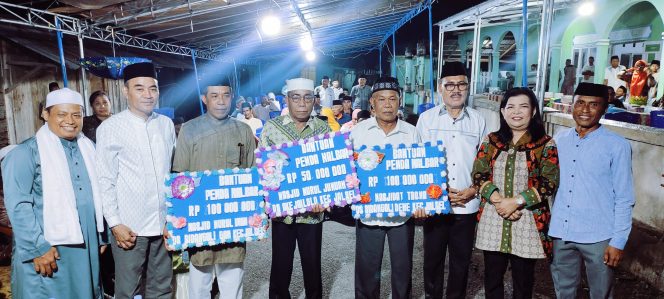 
 Safari Ramadhan, Beberapa Masjid di Jailolo Selatan Terima Bantuan