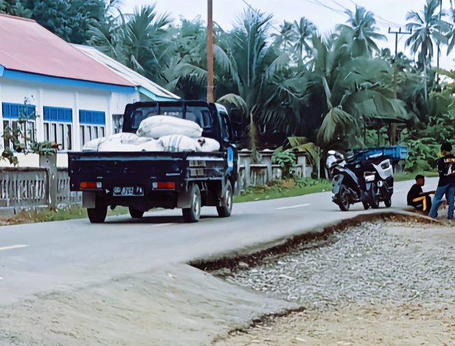 
 Mobil desa di gunakan untuk kepentingan pribadi. (Foto: WK/001)