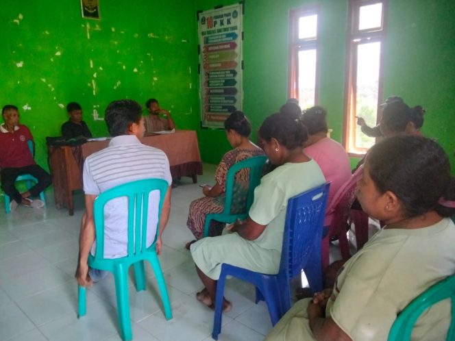 
 BPD, Perangkat Desa Dan Masyarakat Gelar Pengusulan Pemberhentian Kepala Desa Tagea