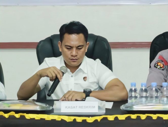 
 Kasat Reskrim Polres Halmahera Barat, Iptu Ikra Patamani. (Foto: Istimewa)