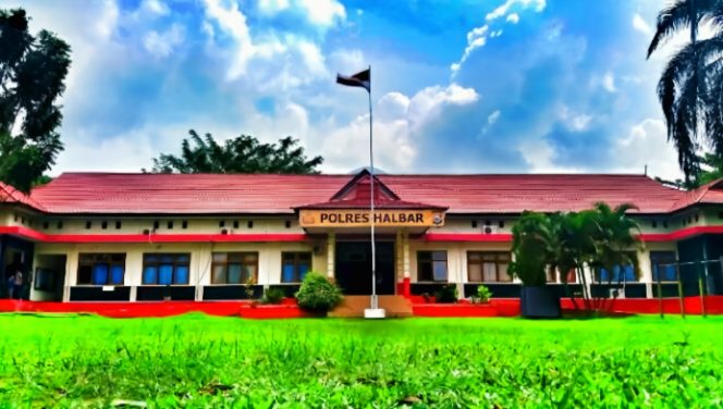 
 Kantor Polisi Resort Kabupaten Halmahera Barat (Foto: Istimewa).