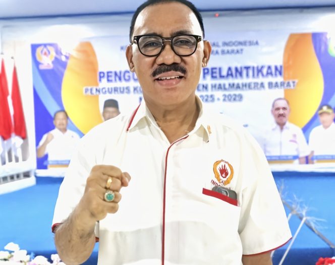 
 Bupati Yames Uang Kembali di Lantik Sebagai Ketua KONI Halmahera Barat