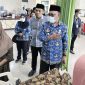 Bupati James Uang bersama pimpinan DPRD Kabupaten Halmahera Barat melakukan inspeksi di RSUD Jailolo 