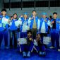 Manajer, Hi. Imrat I(Topi biru sebelah kiri) drus dan Atlet Wushu Halmahera Barat 