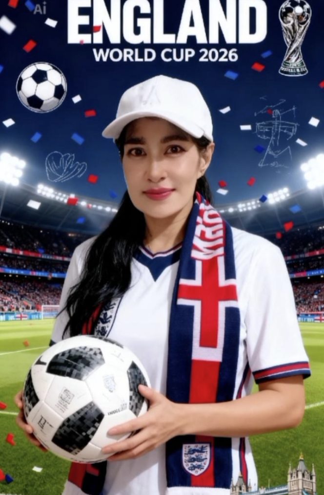 
 Aminah Djaelani selaku Ketua England Squad Ternate Utara.