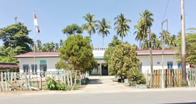 
 Kantor Puskesmas Saketa Kecamatan Gane barat, Kabupaten Halmahera Selatan 